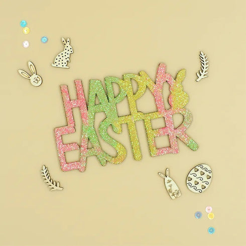 Yellow Neon Craft Glitter